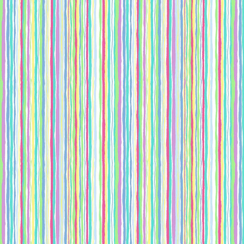 Hello Spring Fabric: Wavy Stripe