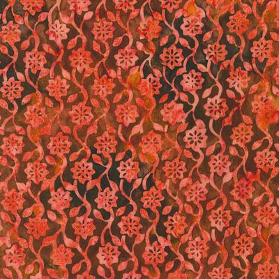 Hermosa Batik: Poppy (per 1/4 metre)