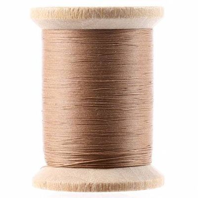 YLI Thread: Glazed Hand Quilting Thread Light Brown