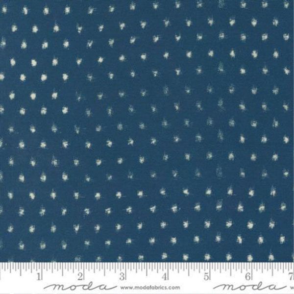 Indigo Blooming fabric: Sakuri Navy