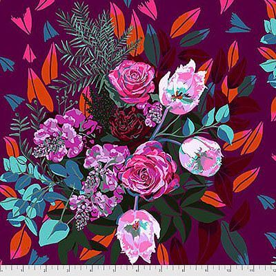 Anna Maria Horner Made My Day fabric: New Flame Sweetly (per 1/4 metre)