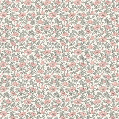 The Winterbourne Collection: Nina Poppy Blush (per 1/4 metre)