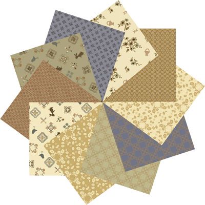 French Armoire Fabrics Fat Quarter Pack