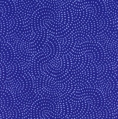 Dashwood Studio Fabric: Twist Royal  (per 1/4 metre)