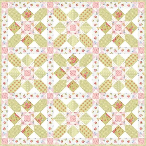 Starry Night Pink Quilt Kit Pre Order