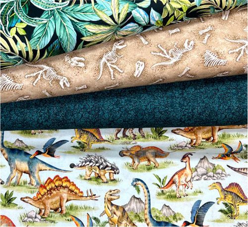 Dinosaurs Dinosaurs Fat Quarter Bundle