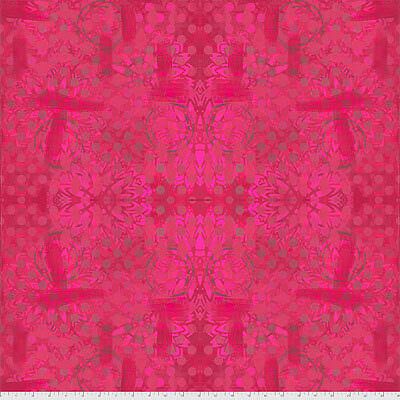 Pizzazz Fabric: Small Medallions Fuschia (per 1/4 metre)