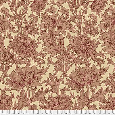 Morris & Co. Quilt Backs: Chrysanthemum Toile 35cm Remnant