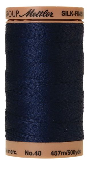 Mettler 40 Cotton Thread 457m 0825 Navy