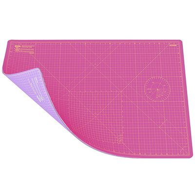 A1 Double Sided Rotary Cutting Mat Pink/Lavender