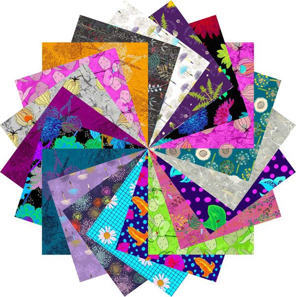 Colour Garden 10' Patchwork Palette