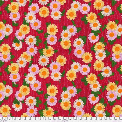 Temple Garden fabric: Fushimi Red (per 1/4 metre)