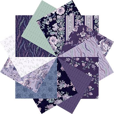 Purple Majesty Fat Quarter Pack