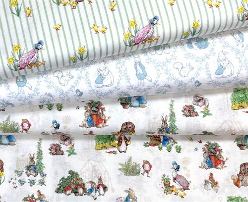 Peter Rabbit and Friends Fabric Fat Quarter Bundle