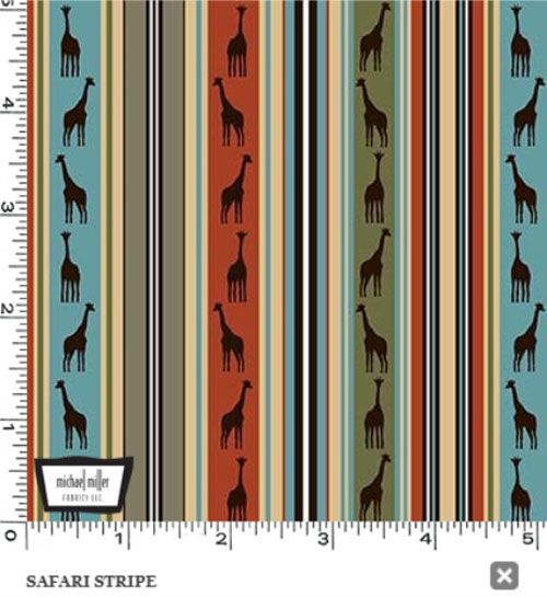 Safari fabric: Safari Stripe