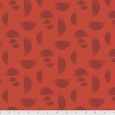 Mod Cloth Fabric: Rocks Fire (per 1/4 metre)