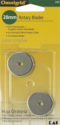 Omnigrid 28mm Rotary Cutter Spare Blades (2)