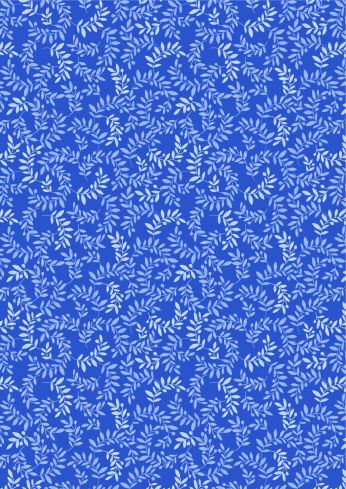 Chalki fabric: Greek Blues Olive Branch Lewis and Irene