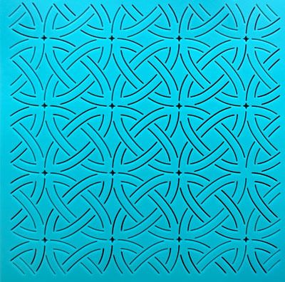 Quilt Stencil  12' Celtic Background