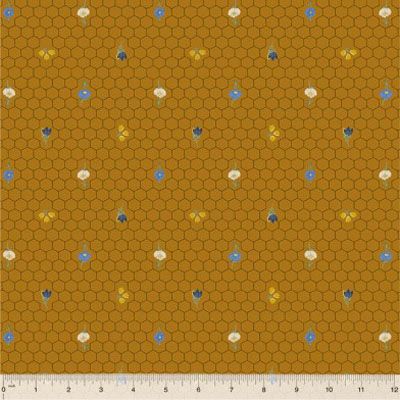 Alexandra Fabric: Honeycomb Bronze (per 1/4 metre)