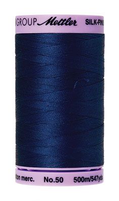 Mettler 50 Cotton Thread 500m 1304 Imperial Blue