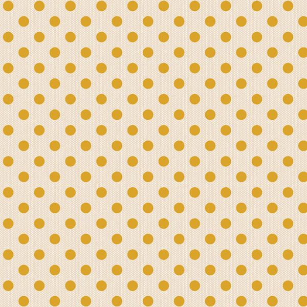 Tilda fabric: Creating Memories Spring Polkadot Yellow