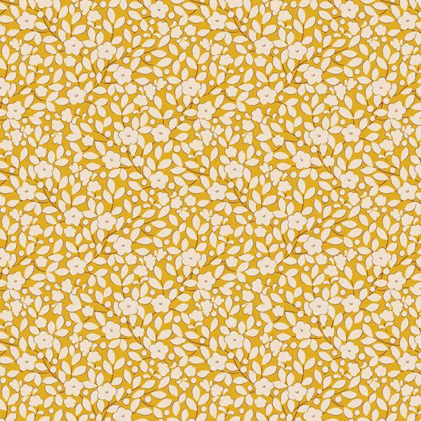 Tilda fabric: Creating Memories Spring Avery Yellow