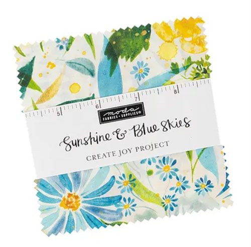 Sunshine & Blue Skies fabric: Moda Charm Pack