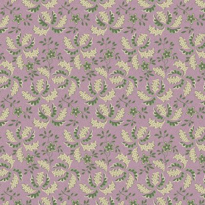 Vivienne fabric: Lilac Floppy Fern