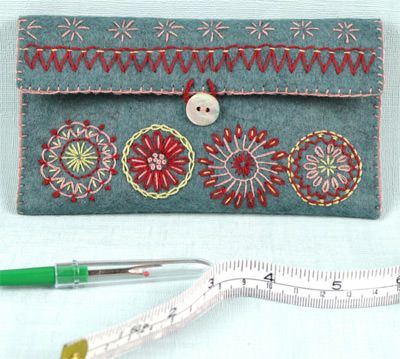 Embroidery Felt Kit Sewing Pouch