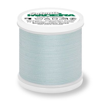 Madeira Cotona 80 Thread: #744 Pale Aqua 200m