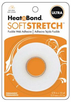 HeatnBond Ultra Soft Stretch Tape Roll 5/8' x 10 yds