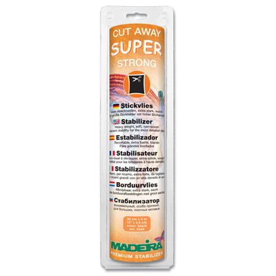 Madeira Super Strong Cut Away Stabilizer Black