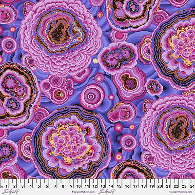 Kaffe Fassett Collective Fabric: Agate Magenta (per 1/4 metre)