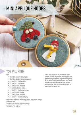 20 Festive Felt Decorations to Make