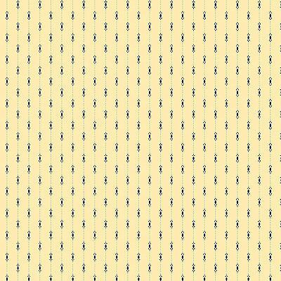 Annabella Fabric: Shirting Stripe Yellow (per 1/4 metre)