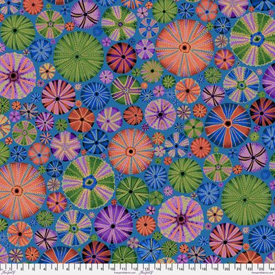 Kaffe Fassett Collective Urchin fabric Dark