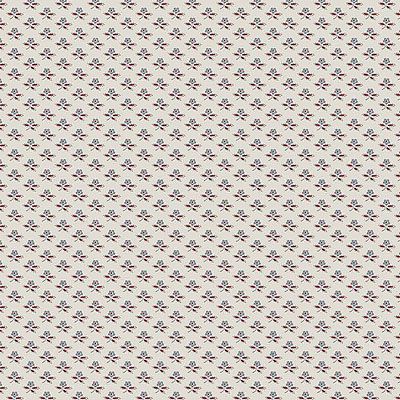 Kingston fabric: Cinquefoil Linen (per 1/4 metre)