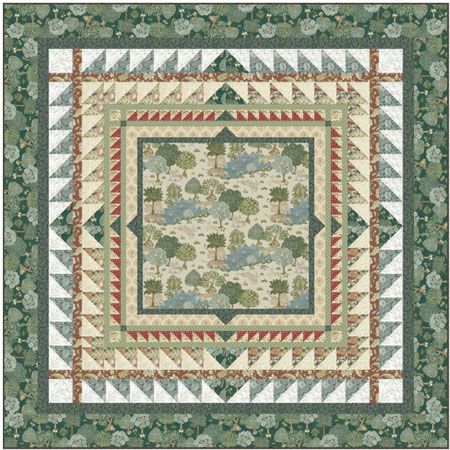 Pamir Garden Quilt Kit Pre Order