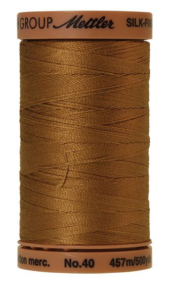 Mettler 40 Cotton Thread 457m 0287 Dark Tan