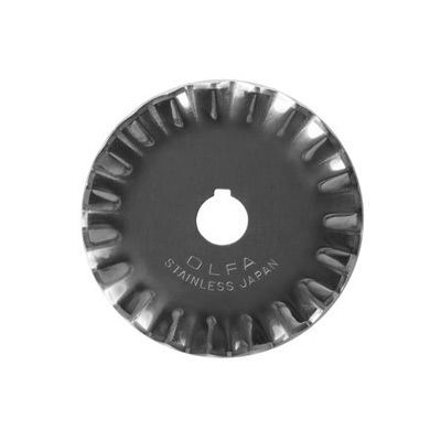 Olfa Pinking rotary Cutter Blade (45mm)