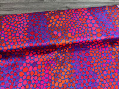 Kaffe Fassett Collective Quilt Back: Pebble Mosaic Prune (per 1/4 metre)