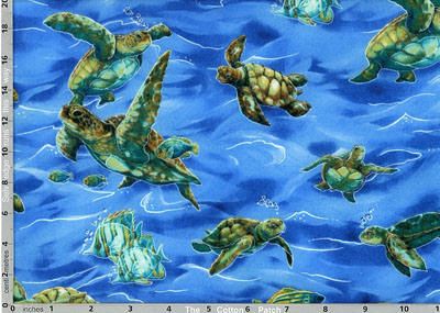 Sealife Pacific Fabric (per 1/4 metre)