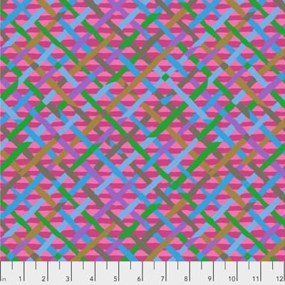 Brandon Mably Fabric Mad Plaid Fuchsia