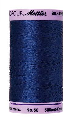 Mettler 50 Cotton Thread 500m 1303 Royal Blue