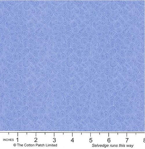 Whimsy Fabric: Just Swell, Blue