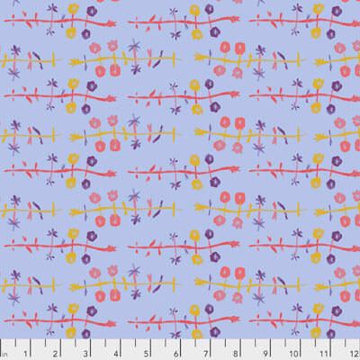 Free Spirit Designers Fabric: Celebration Lilac (per 1/4 metre)