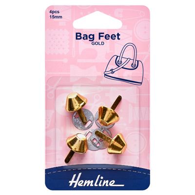 Hemline Bag Feet Gold