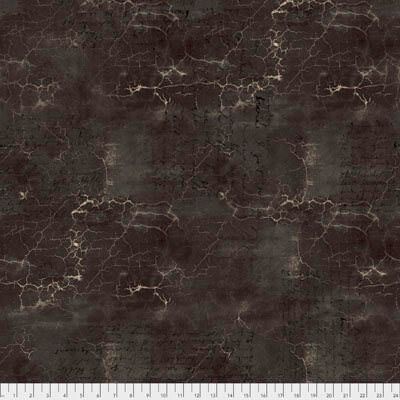 Abandoned Fabric: Cracked Shadow Black (per 1/4 metre)