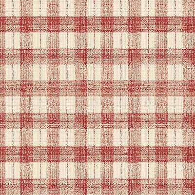 Blessings of Home fabric: Monotone Checks Red (per 1/4 metre)